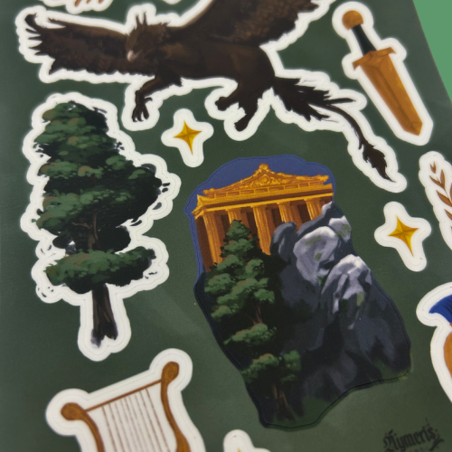 Greece & Mythology Sticker Sheet
