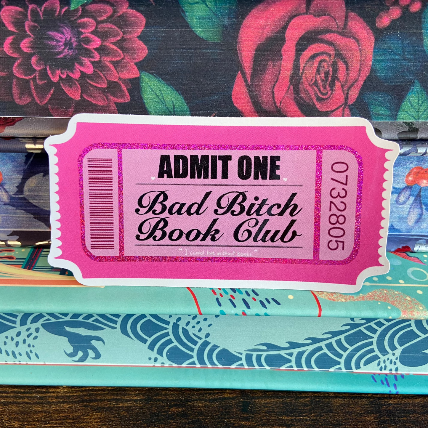 Bad Bitch Book Club Vinyl Sticker