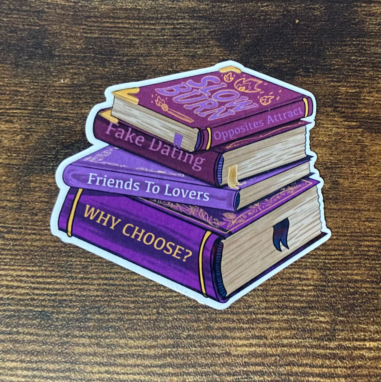 Slow burn book trope stake