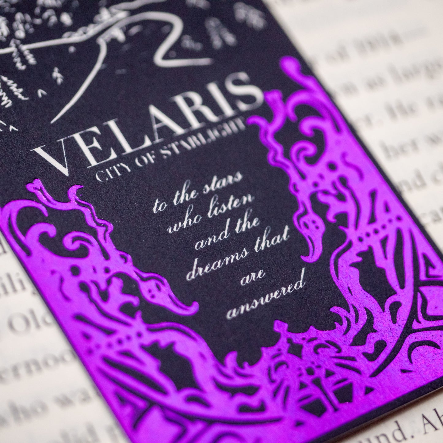Valaris (ACOTAR) Foil Bookmark
