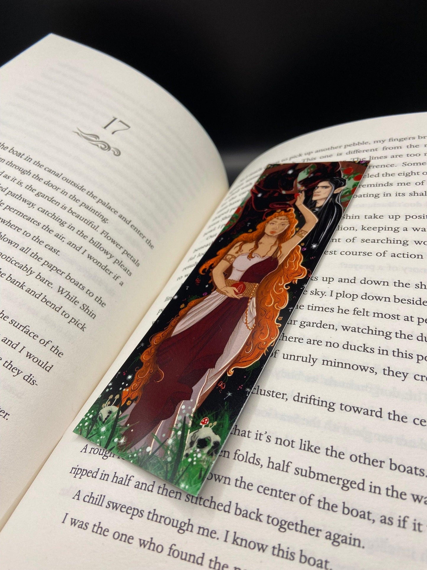 Hades and Persephone Bookmark | Double Sided - Nymeris Art