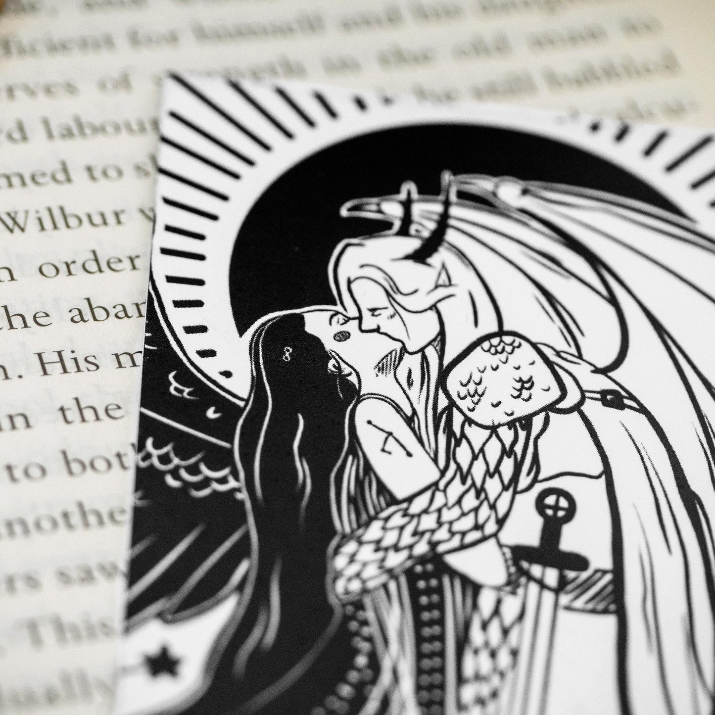 Enemies to Lovers Bookmarks - Nymeris Art