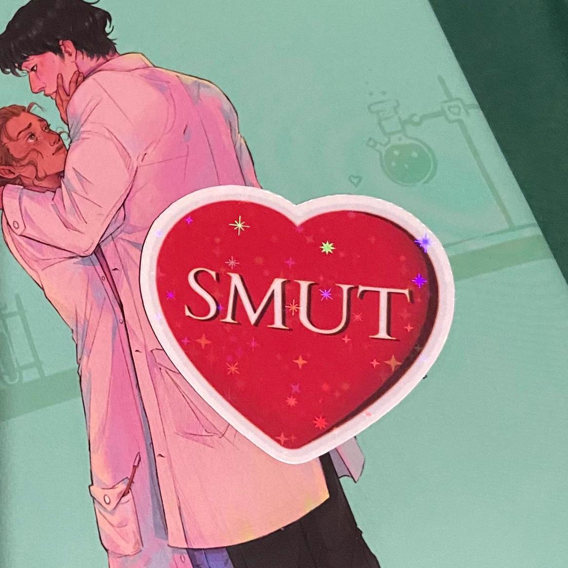 Holographic SMUT Vinyl Sticker - Nymeris Art