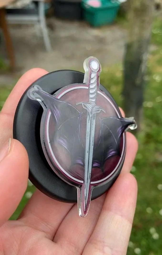 MagSafe Phone/E-Reader Bat Wing and Dagger - Nymeris Art