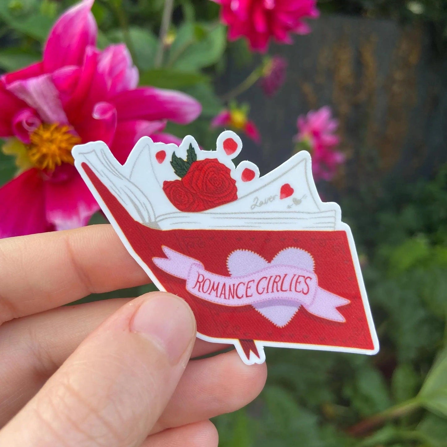 Romance Girlies - Bookish Sticker - Nymeris Art