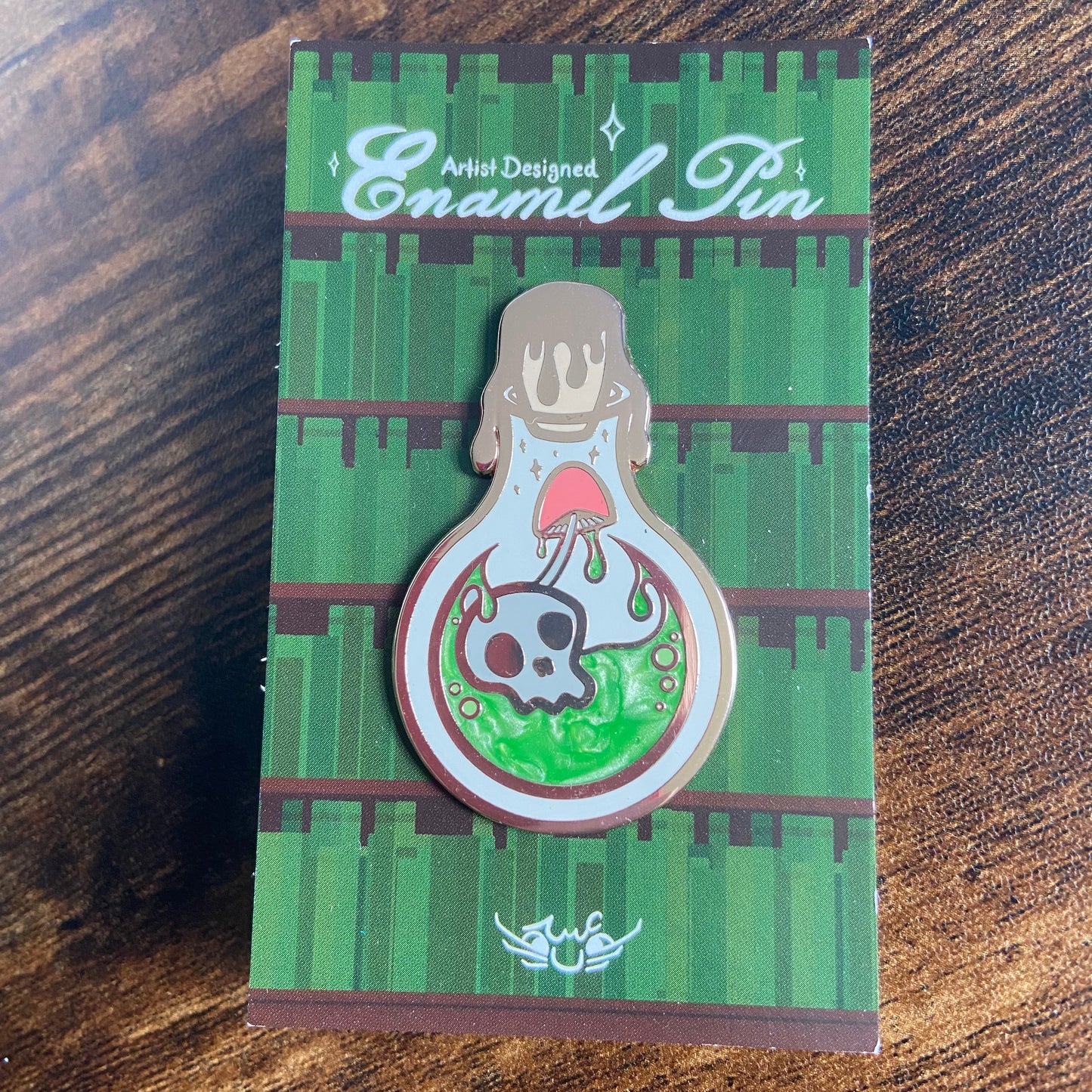 (B Grade) Poison Potion Enamel Pin | Hard Enamel Pin