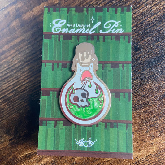 (B Grade) Poison Potion Enamel Pin | Hard Enamel Pin