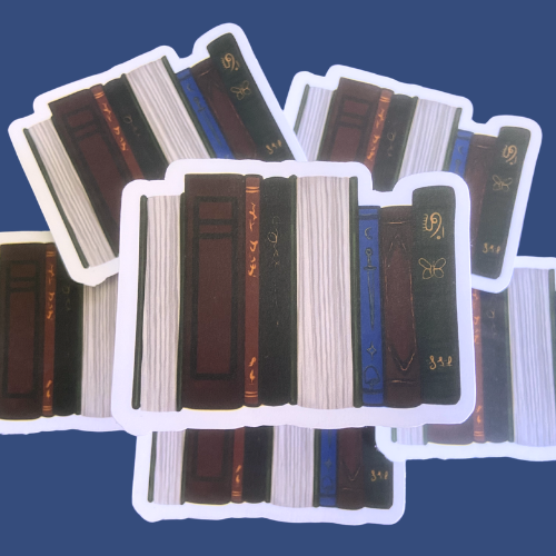 Books Vinyl Sticker