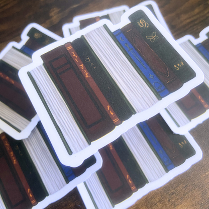 Books Vinyl Sticker
