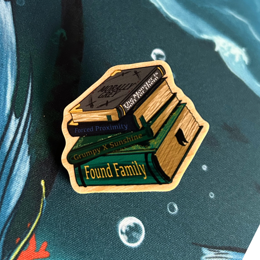 Morally Grey Wooden Trope Pin