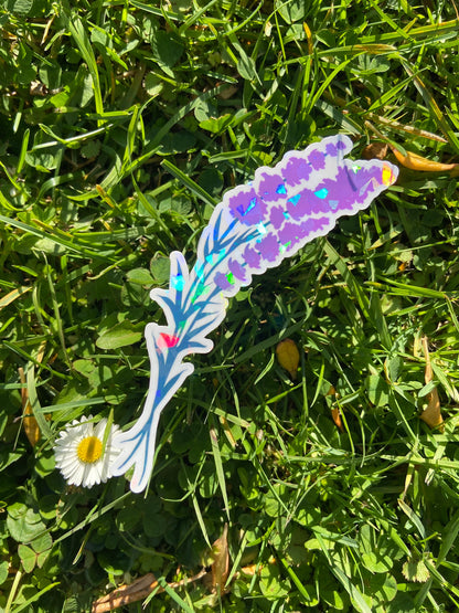 Lavender - Holographic Sticker