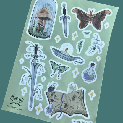 Steel & Earth Sticker Sheet