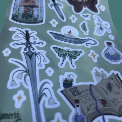 Steel & Earth Sticker Sheet