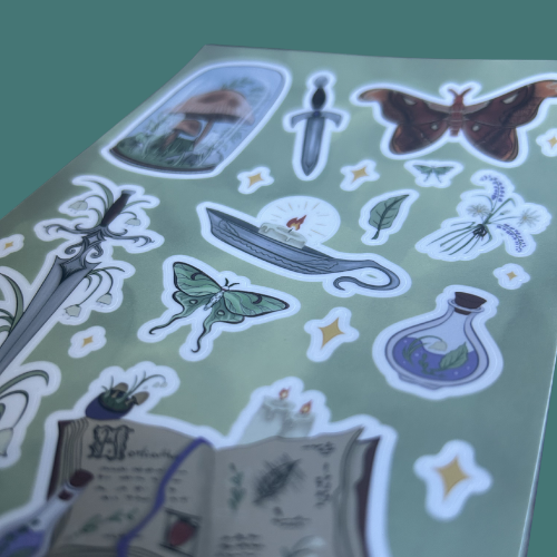 Steel & Earth Sticker Sheet
