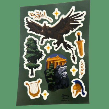 Greece & Mythology Sticker Sheet