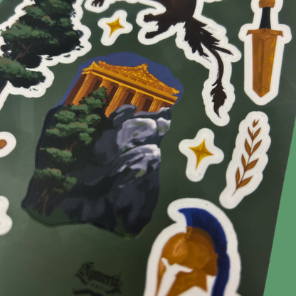Greece & Mythology Sticker Sheet