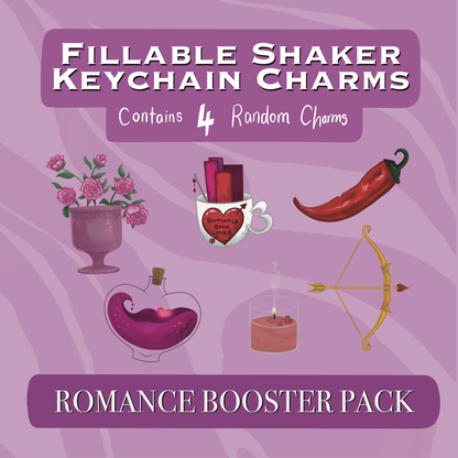 Bookshelf Shaker Keychain & Standee