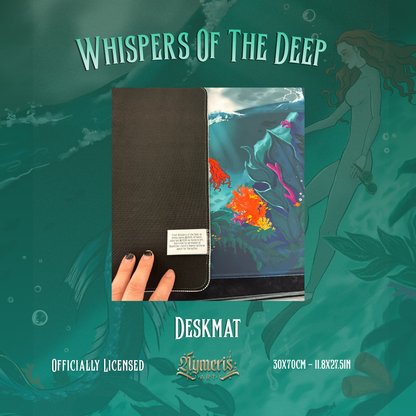 Whispers Of The Deep By Emma Hamm - Desk Mat (Official Licence)