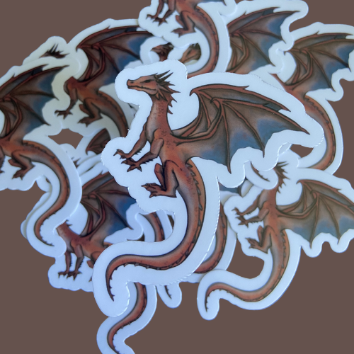 Dragon Vinyl Sticker