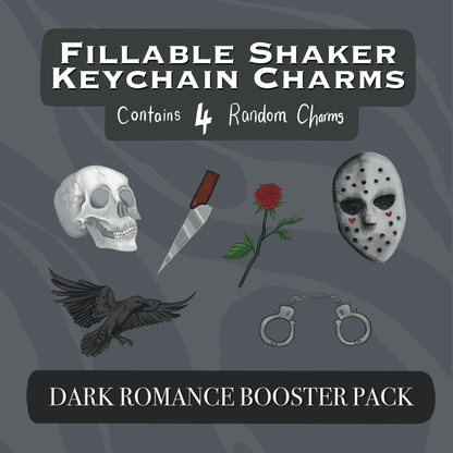 Bookshelf Shaker Keychain & Standee