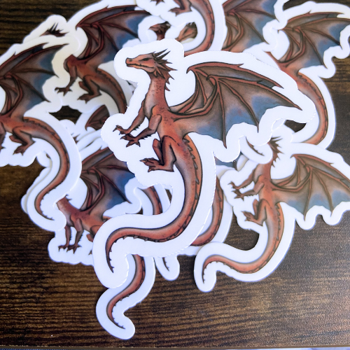 Dragon Vinyl Sticker