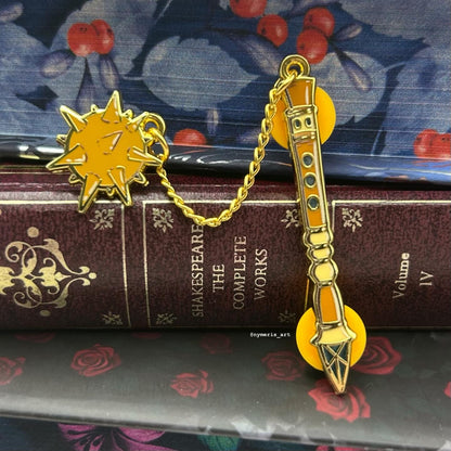 Flail Hard Enamel Pin