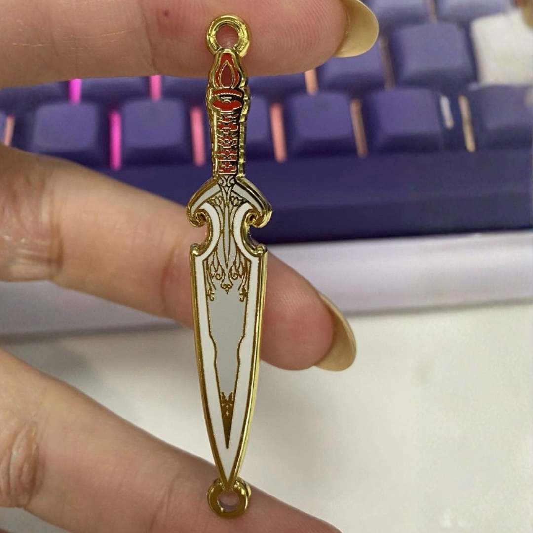 (Coming Soon) Red Hard Enamel Earrings