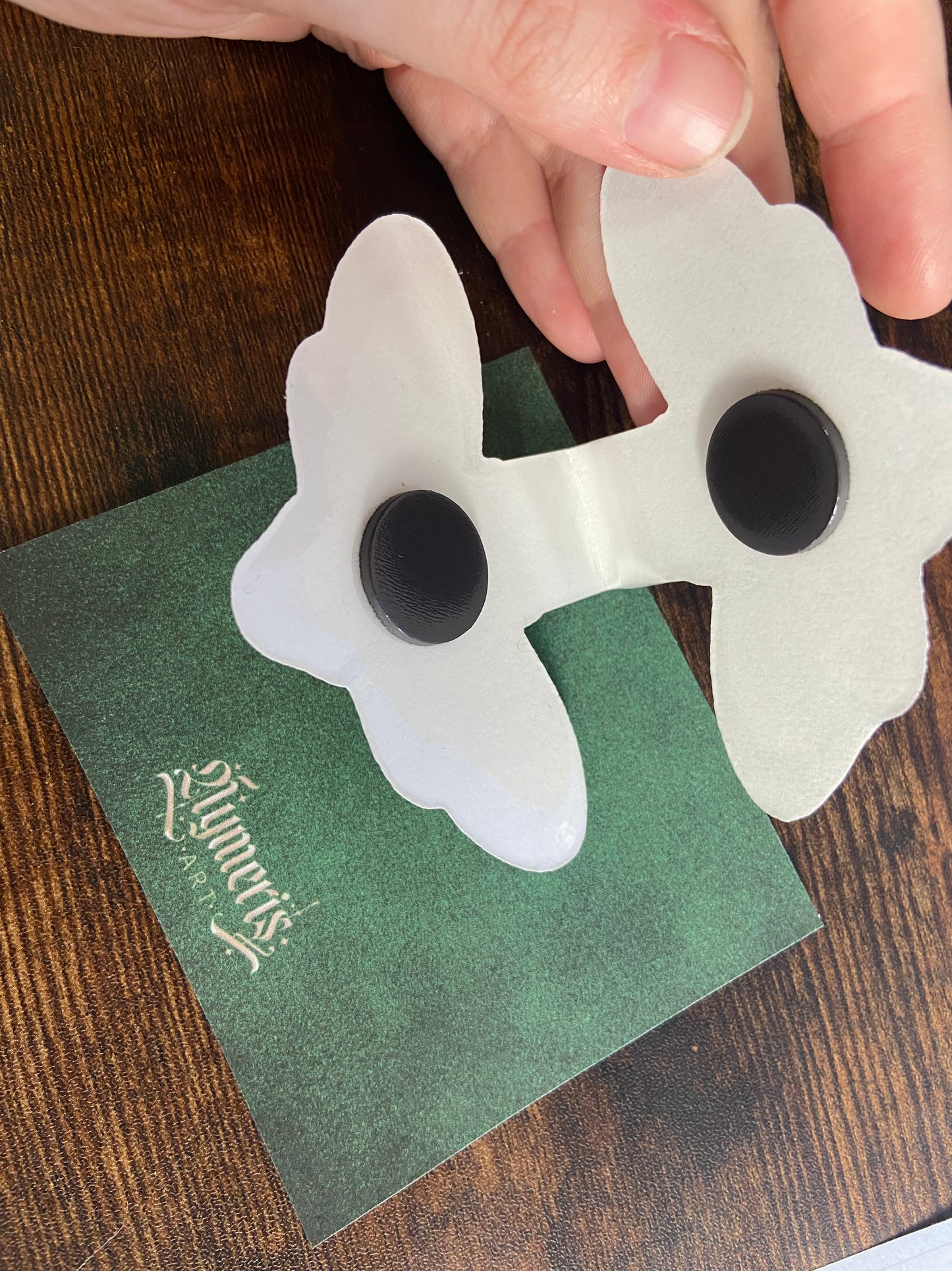 Death Headmoth Magnetic Bookmark