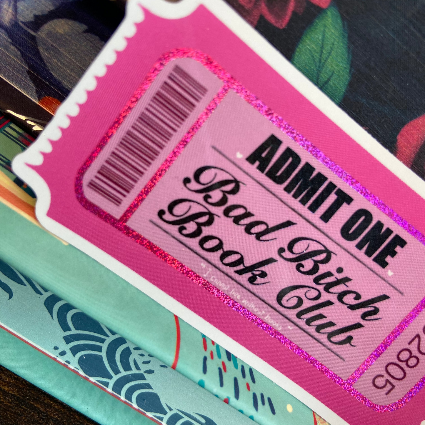 Bad Bitch Book Club Vinyl Sticker