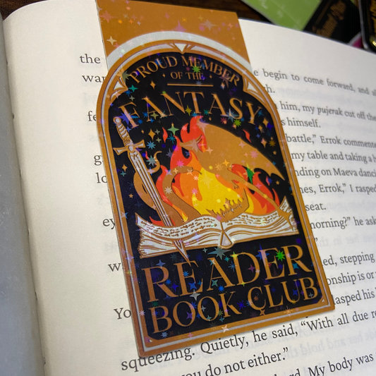 Proud Member of the Fantasy Readers Book Club Magnet Bookmark