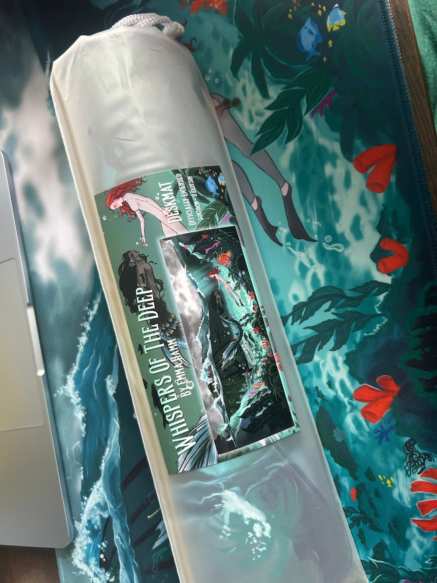 Whispers Of The Deep By Emma Hamm - Desk Mat (Official Licence)