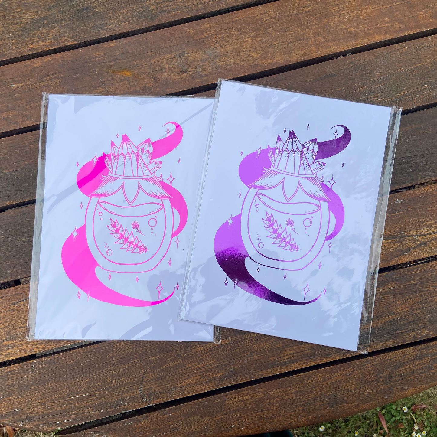 Potion Bottle Foil Print