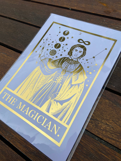 The Magician Foil Print