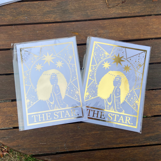 The Star Foil Print