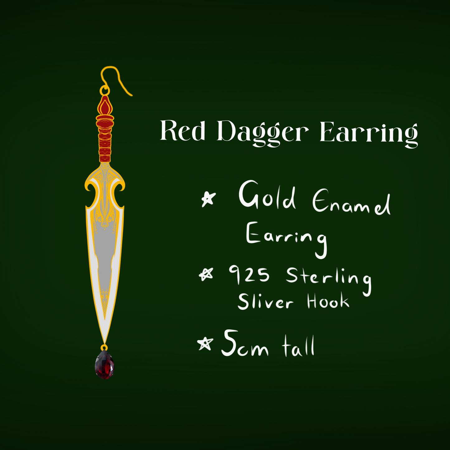 The Armoury Of Tales - Series 1 Enamel Pin & Earring