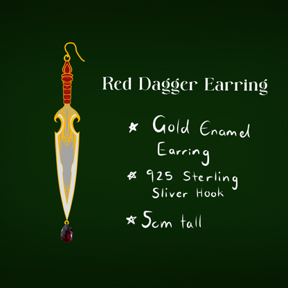 The Armoury Of Tales - Series 1 Enamel Pin & Earring