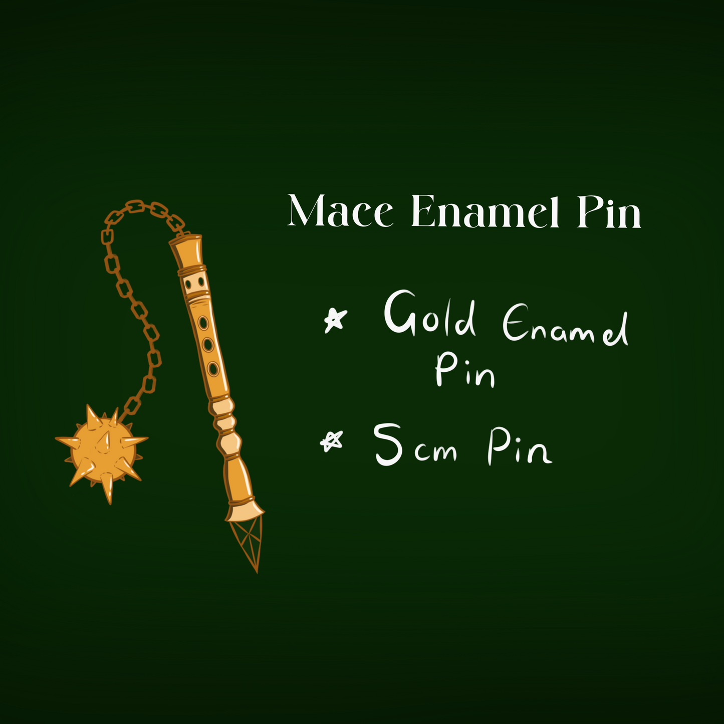 The Armoury Of Tales - Series 1 Enamel Pin & Earring