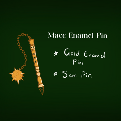 The Armoury Of Tales - Series 1 Enamel Pin & Earring