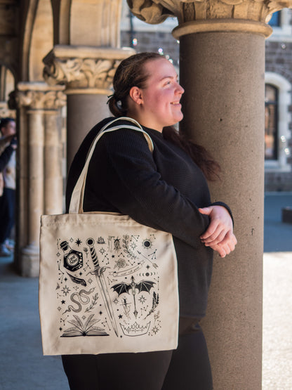 Fantasy Reader Tote