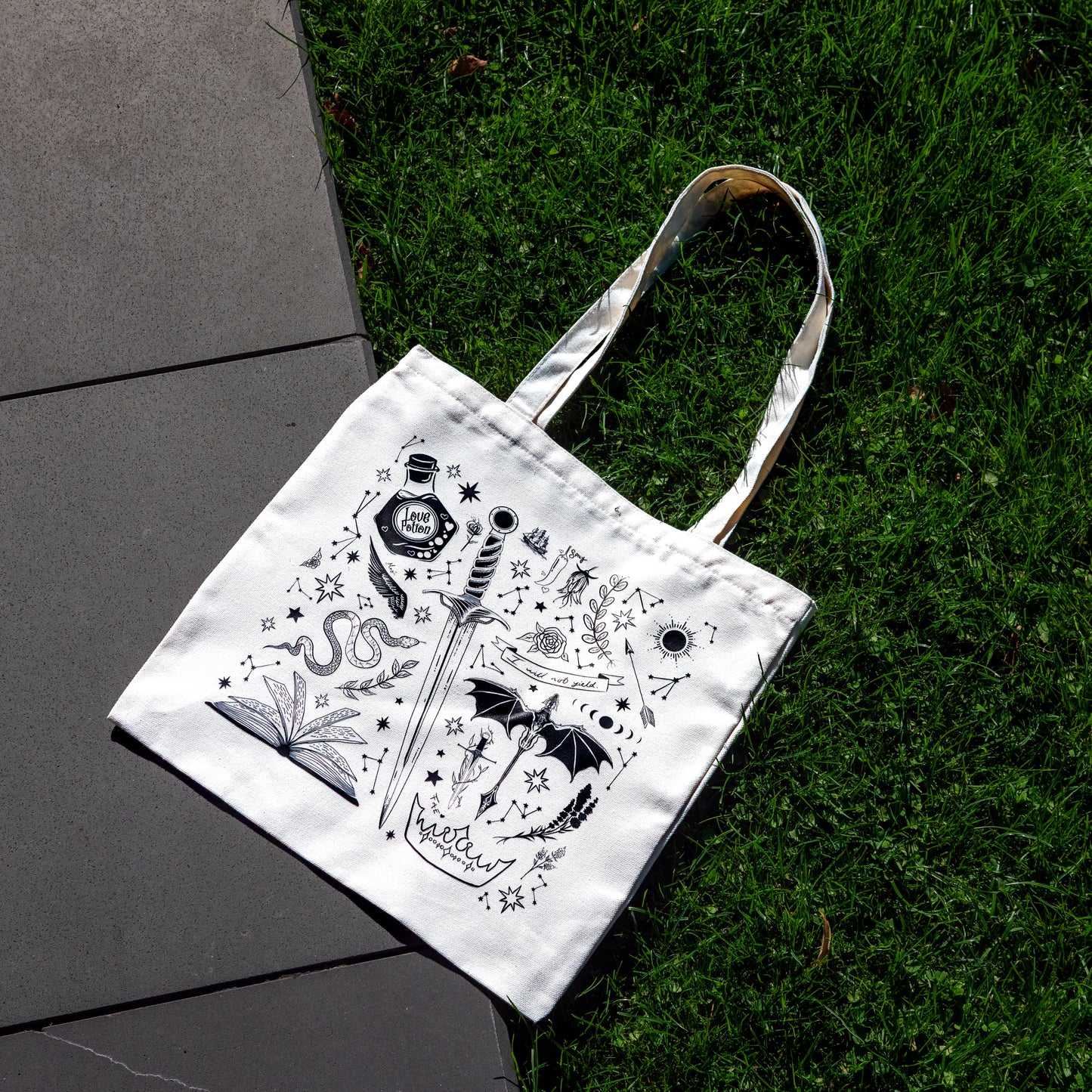 Fantasy Reader Tote