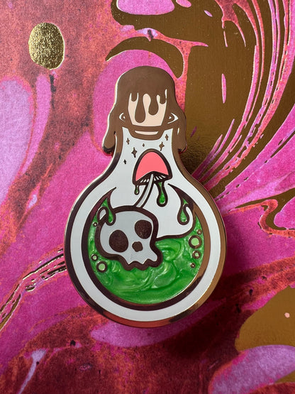 Poison Potion Enamel Pin | Hard Enamel Pin