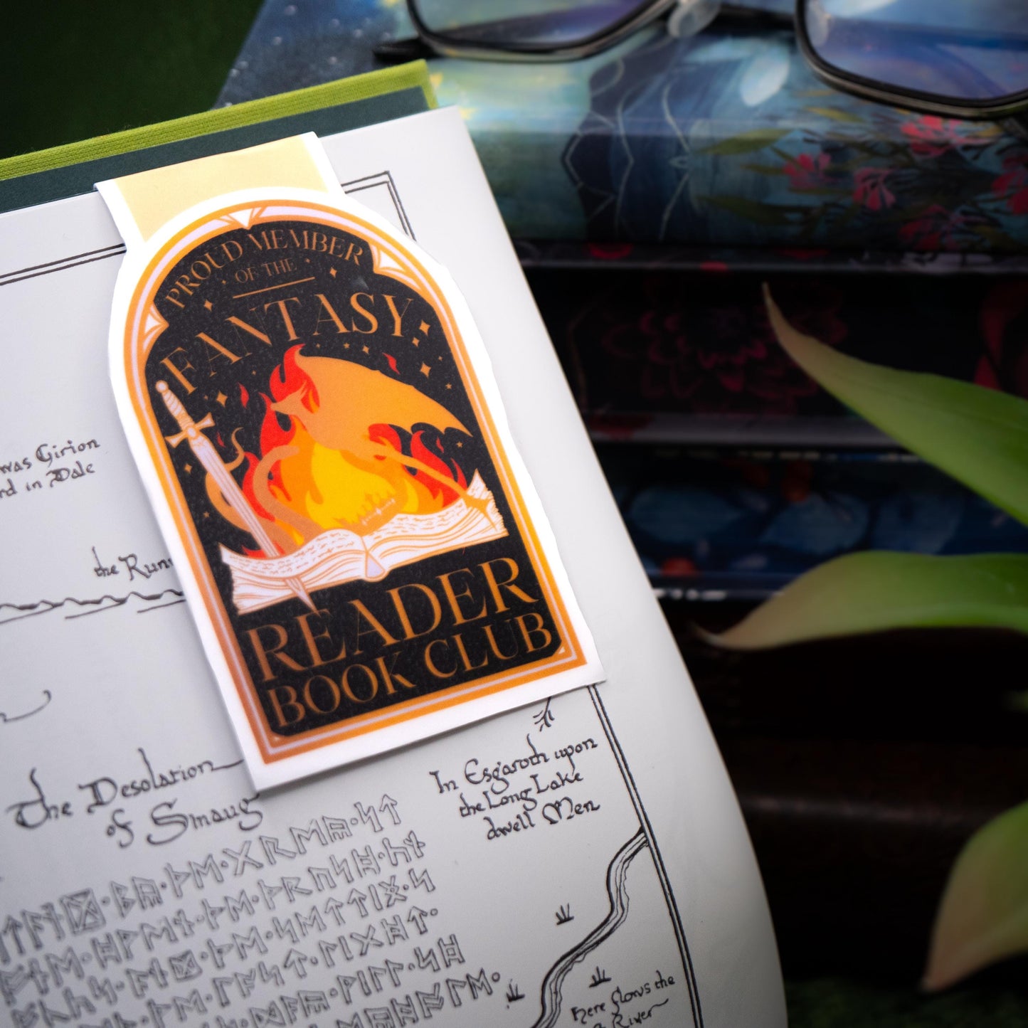 Proud Member of the Fantasy Readers Book Club Magnet Bookmark