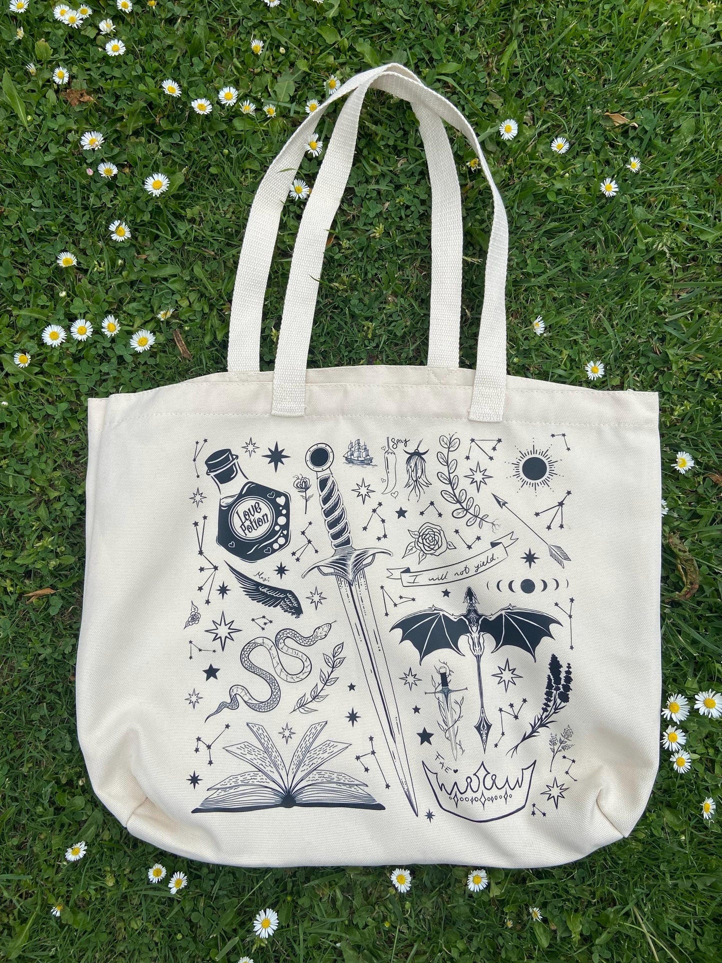 Fantasy Reader Tote