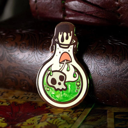 Poison Potion Enamel Pin | Hard Enamel Pin