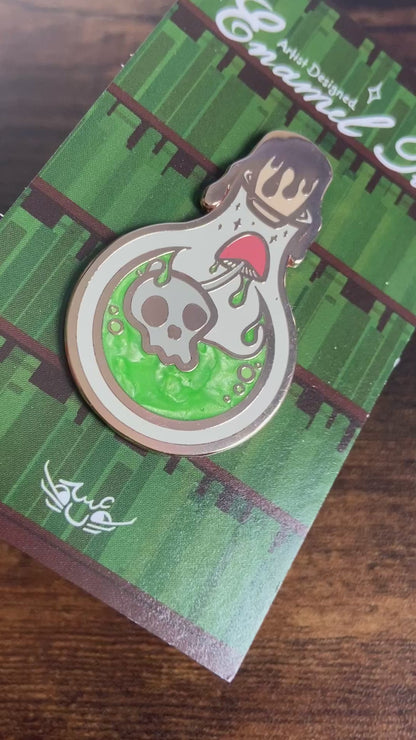 (B Grade) Poison Potion Enamel Pin | Hard Enamel Pin